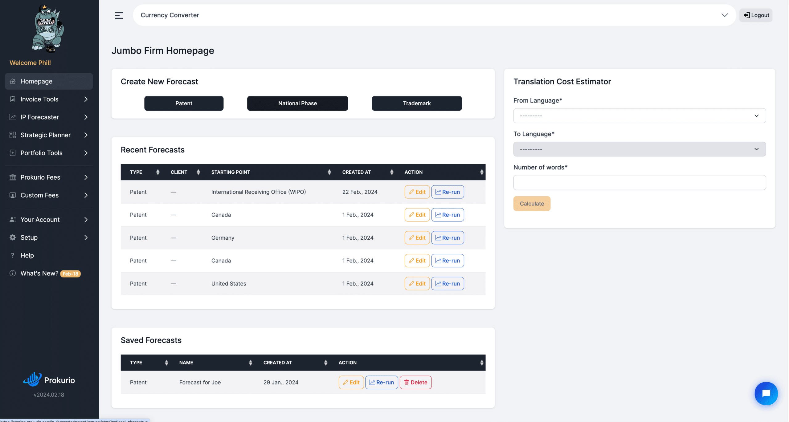 IP Forecaster